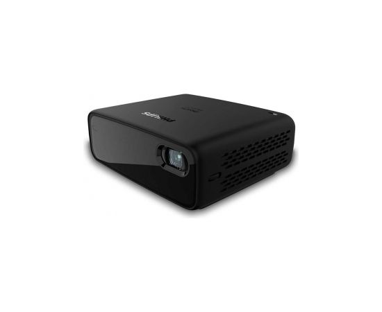 Philips PicoPix Micro 2TV Mobile Projector, 854x480, 16:9, 600:1, Black