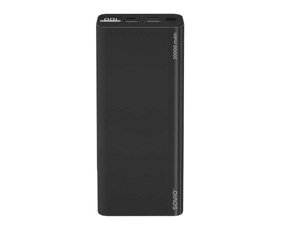 Power Bank 20000 mAh, black SAVIO BA-05