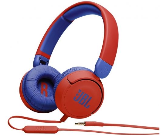 JBL headphones Junior Jr310, red/blue