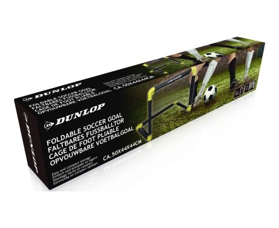 Futbola vārti ar salokāmu tīklu 50x44x44cm Dunlop Для футбола
