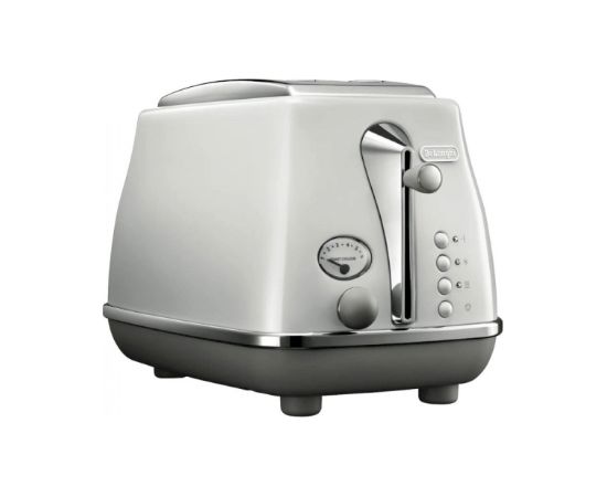 DELONGHI CTOC2103.W Icona Capitals Toaster, White / CTOC2103.W