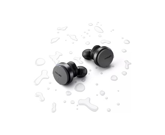 Philips True Wireless Headphones TAT8506BK/00, Noise Cancelling Pro, Wind-noise reduction, Universal fit, Black / TAT8506BK/00