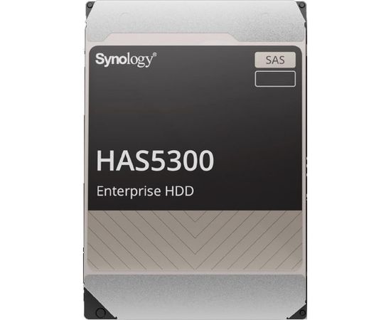 HDD|SYNOLOGY|HAS5300-16T|16TB|SAS|512 MB|7200 rpm|3,5"|MTBF 2500000 hours|HAS5300-16T