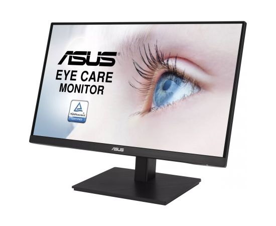 Asus Eye Care Monitor VA27EQSB 27 ", IPS, FHD, 1920x1080, 16:9, 5 ms, 300 cd/m², Black, 75 Hz, HDMI ports quantity 1