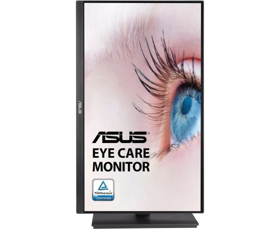 Asus Eye Care Monitor VA27EQSB 27 ", IPS, FHD, 1920x1080, 16:9, 5 ms, 300 cd/m², Black, 75 Hz, HDMI ports quantity 1