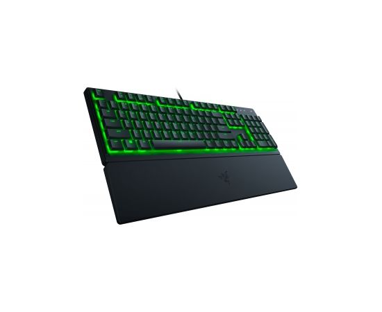 Razer Gaming Keyboard Ornata V3 X RGB LED light, US, Wired, Black, Silent Membrane, Numeric keypad