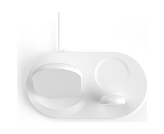 Belkin 3-in-1 Wireless Charger for Apple Devices BOOST CHARGE White