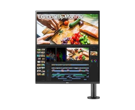 LG 28MQ780-B 27.6" Business IPS 2560x2880 16:18 60Hz DualUp Monitor with Ergo Stand and USB Type-C
