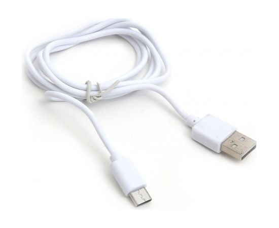 Platinet kabelis USB - USB-C 1m, balts