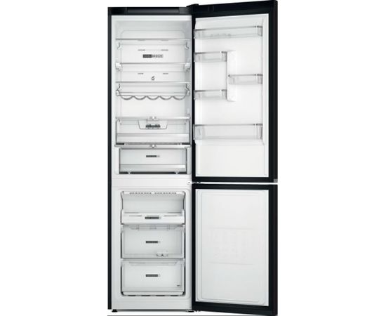 Whirlpool W7X94TKS ledusskapis 203cm NF melns tērauds