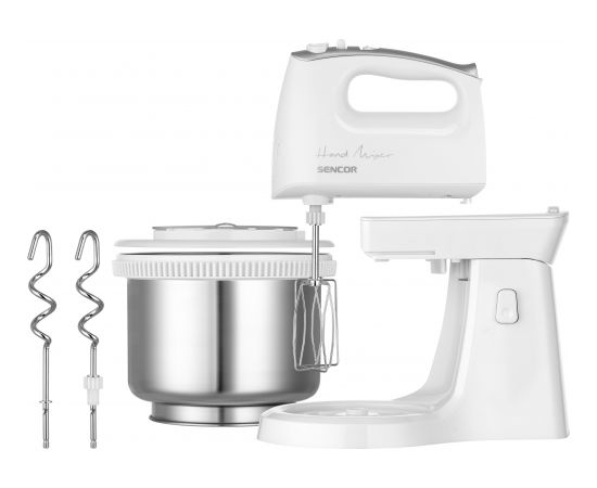 Hand  mixer with a rotating bowl Sencor SHM6206SS