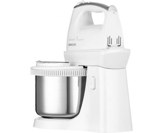 Hand  mixer with a rotating bowl Sencor SHM6206SS