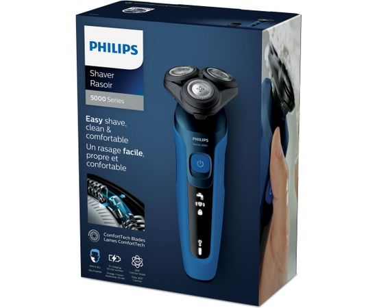 Philips SHAVER Series 5000 ComfortTech blades Wet and dry electric shaver