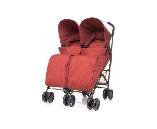 Dvīņu ratiņi 4baby TWINS dark turkus AKCIJA Bērnu rati