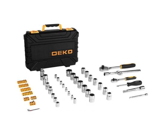 Deko Tools Hand Tool Set  DKMT72, 72 pieces
