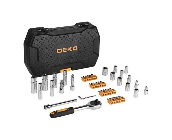 Deko Tools Hand Tool Set  DKMT49, 49 pieces