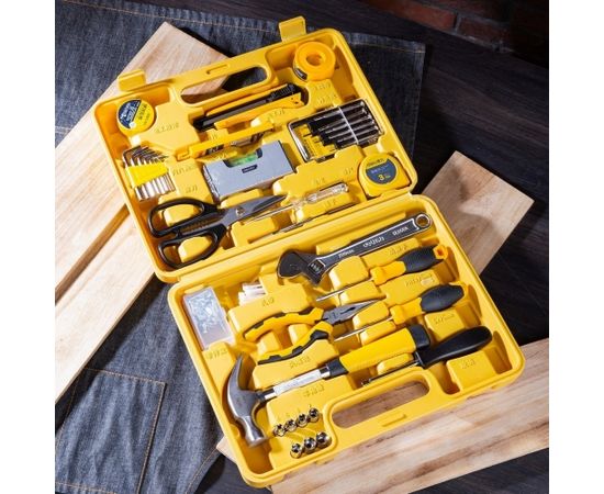 Household Tool Set 38 pcs Deli Tools EDL1038J