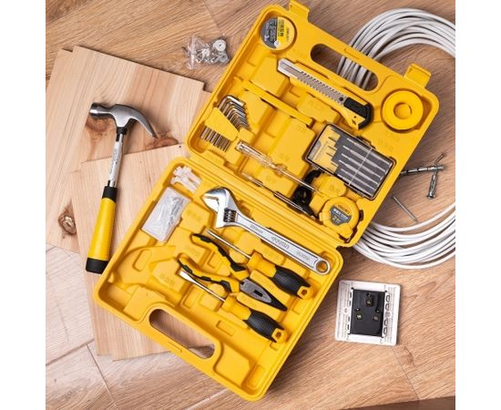 Household Tool Set 28 pcs Deli Tools EDL1028J