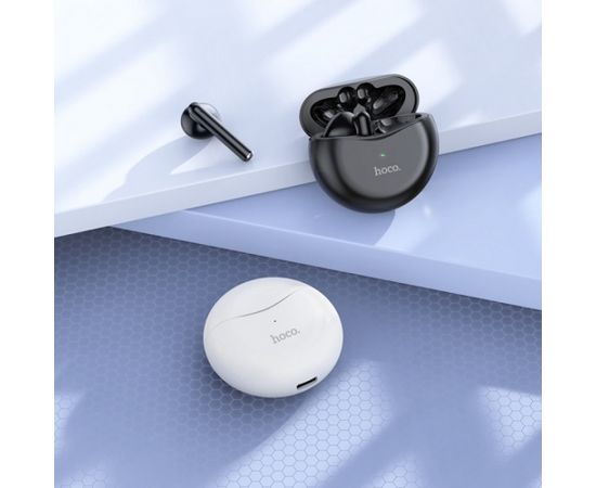 Hoco EW14 Спорт и Аудио Супер-Фит TWS Bluetooth 5.0 Стерео Маталлические Наушники с HD Miк. Черный