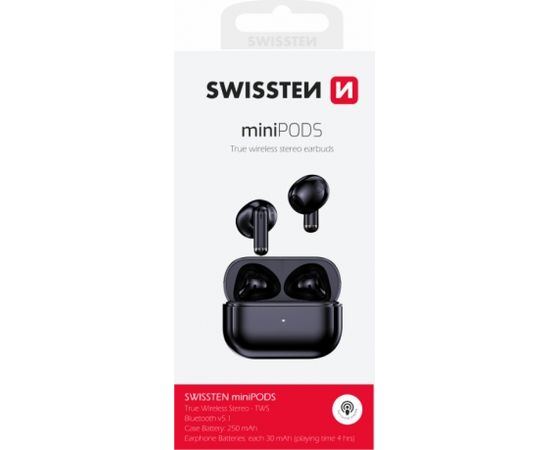 Swissten TWS Mini Pods Bluetooth 5.1 Stereo Austiņas ar Mikrofonu