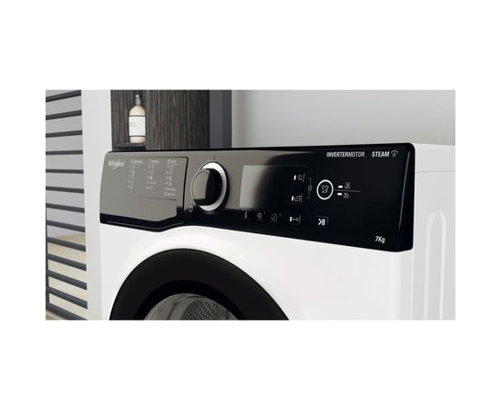 Whirlpool WRSB7238BBEU veļas mazg. mašīna 7kg 1200rpm