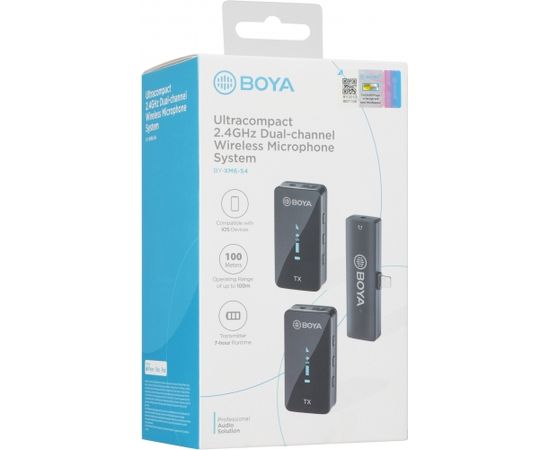 Boya wireless microphone BY-XM6-S4