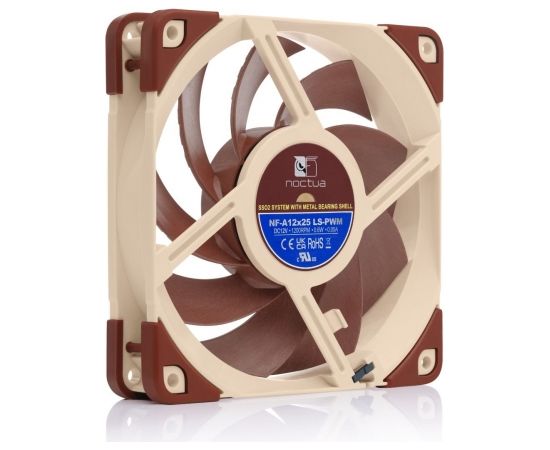 Noctua NF-A12x25 Computer case Fan 12 cm Beige, Brown