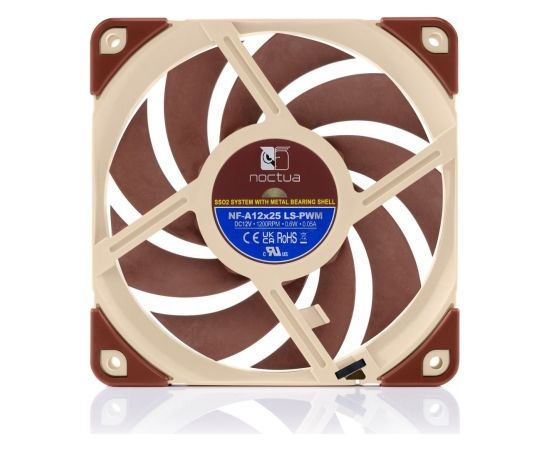 Noctua NF-A12x25 Computer case Fan 12 cm Beige, Brown