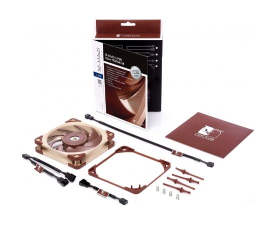 Noctua NF-A12x25 Computer case Fan 12 cm Beige, Brown