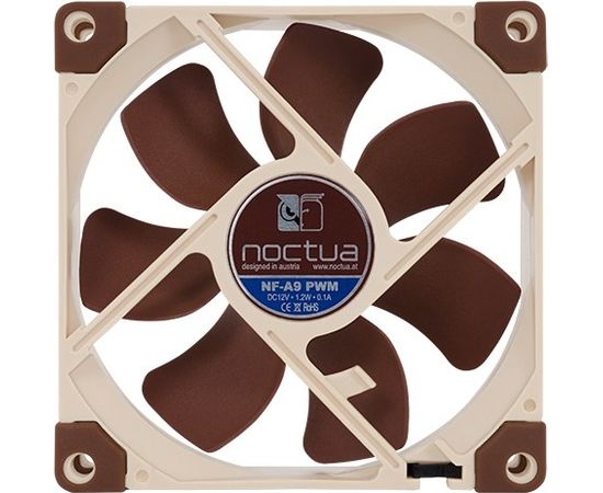 Noctua NF-A9 PWM computer cooling component Computer case Fan 9.2 cm Beige, Brown