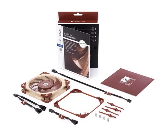 Noctua NF A12x25 5V PWM Computer case Fan 12 cm Beige, Red