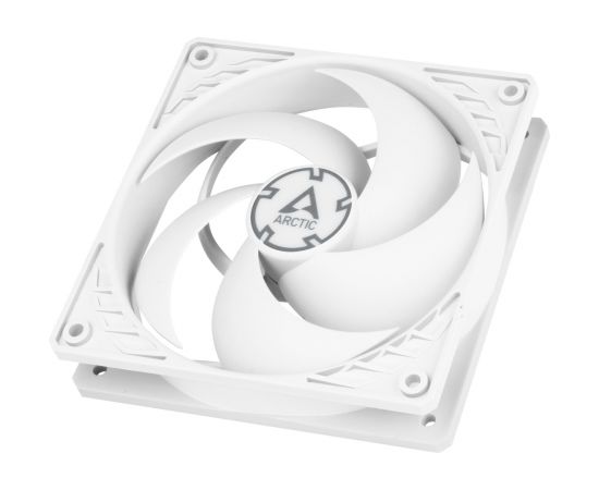 ARCTIC P12 PWM PST (White/White) Pressure-optimised 120 mm Fan with PWM PST