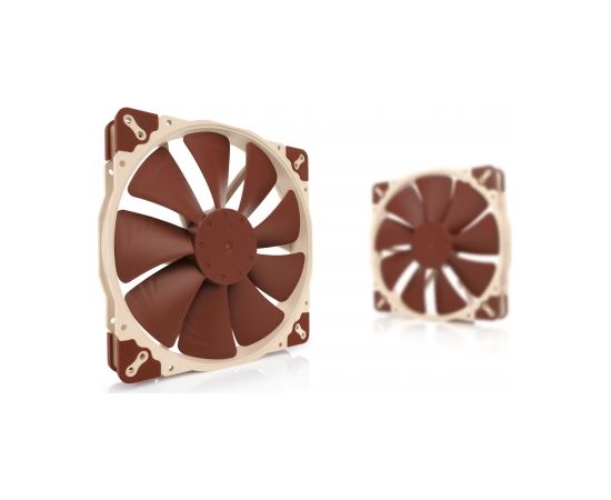 Noctua NF-A20 Computer case Fan 20 cm Beige, Brown