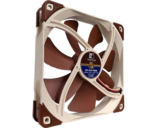 Noctua NF-A14 PWM Computer case Fan 14 cm Brown