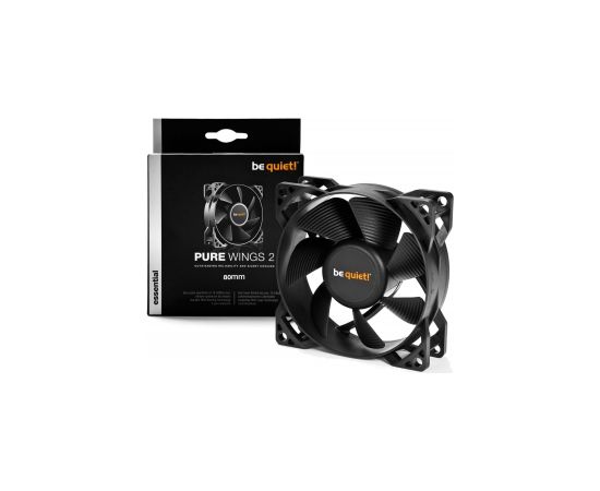 be quiet! PURE WINGS 2, 80mm Computer case Fan 8 cm Black