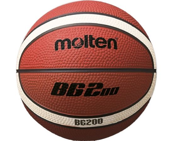 Баскетбольный мяч cувенирный MOLTEN B1G200, резиновый размер 1