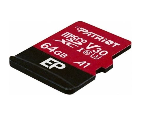 PATRIOT PEF64GEP31MCX Patriot EP Series 64GB MICRO SDXC V30 up to 100MB/s