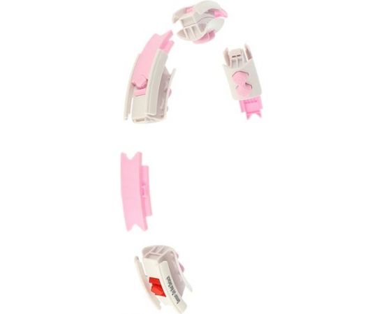 Vingrošanas aplis HHW06 PINK HULA HOOP WITH WEIGHT + COUNTER HMS