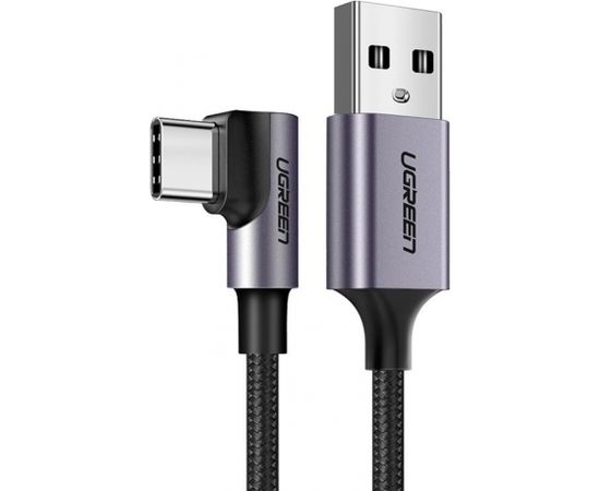 Angular USB-C cable UGREEN US284, 3A , 3m (black)