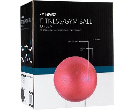 Gym Ball AVENTO 42OC 75cm Pink