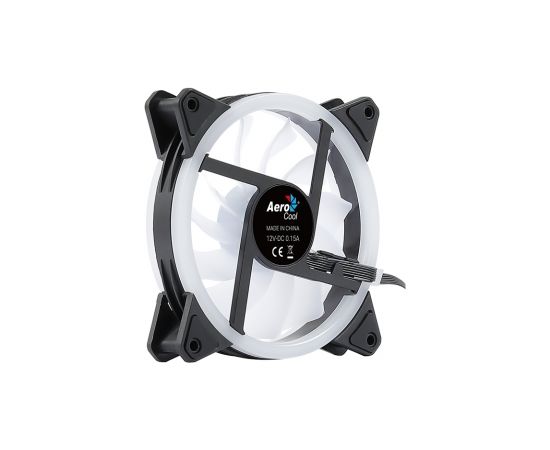 Aerocool Duo 12 ARGB 6-pin Computer case Fan 12 cm Black