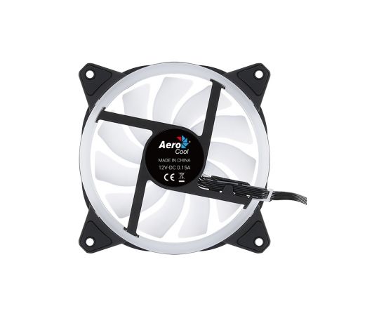 Aerocool Duo 12 ARGB 6-pin Computer case Fan 12 cm Black