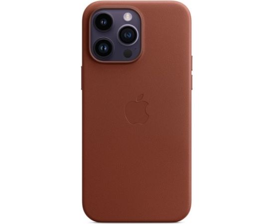 Apple iPhone 14 Pro Max Leather Case with MagSafe Umber