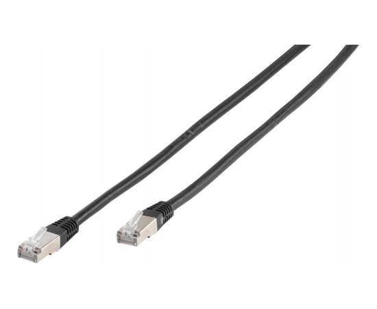 Vivanco сетевой кабель CAT 6 2m, черный (45316)