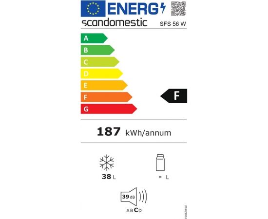 Scandomestic SFS56W Saldētava