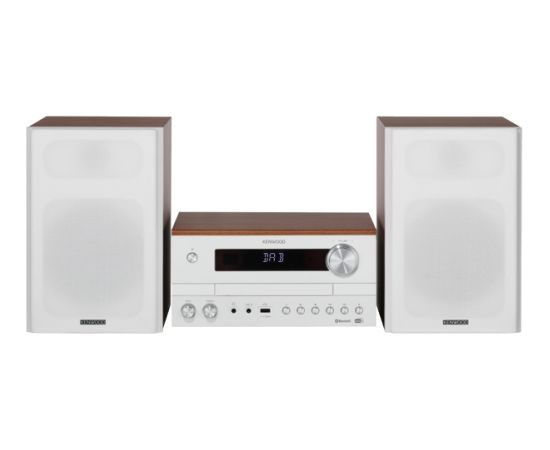 Kenwood M-820DAB Home audio micro system 50 W White, Wood