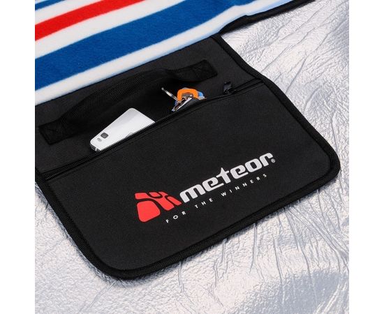 Piknika paklājiņš METEOR  XL 180x200 cm multicolour stripes Различные аксессуары