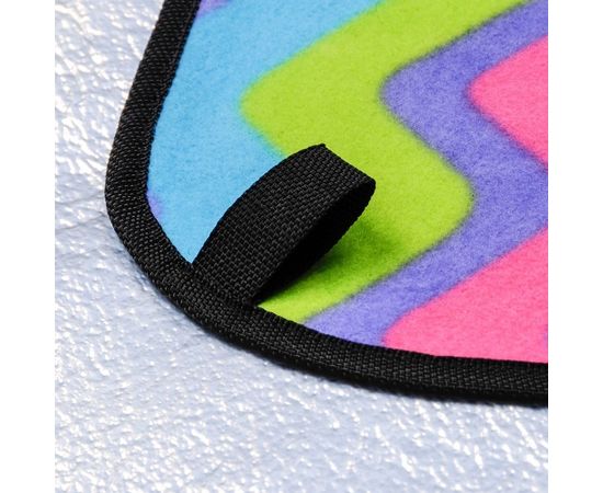 Piknika paklājiņš METEOR XL 180x200 cm multicolour zigzag Dažādi piederumi tūrismam
