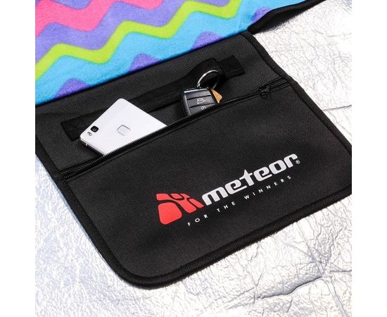 Piknika paklājiņš METEOR XL 180x200 cm multicolour zigzag Dažādi piederumi tūrismam