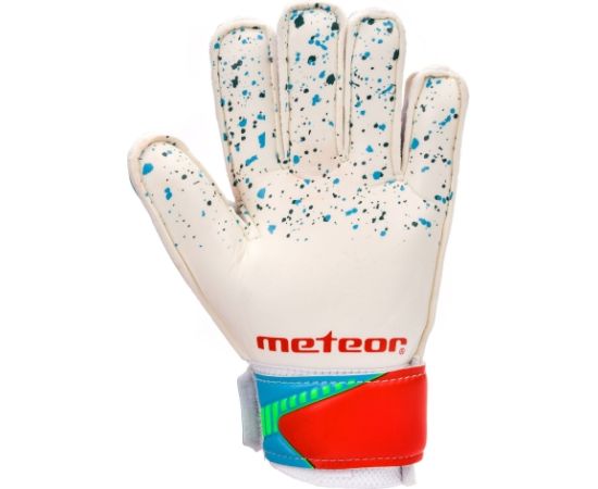 Vārtsargu cimdi Meteor Defence 4 white Futbolam